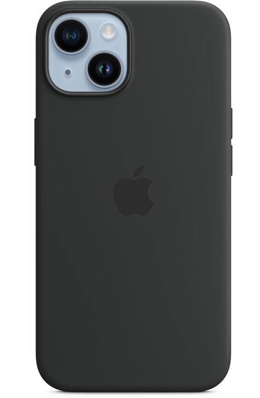 Kryt na mobil Apple Silicone Case s MagSafe pro iPhone 14 - temně inkoustový