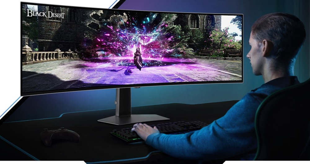 Herní monitor Samsung Odyssey OLED G9 stříbrný Samsung Odyssey OLED G9