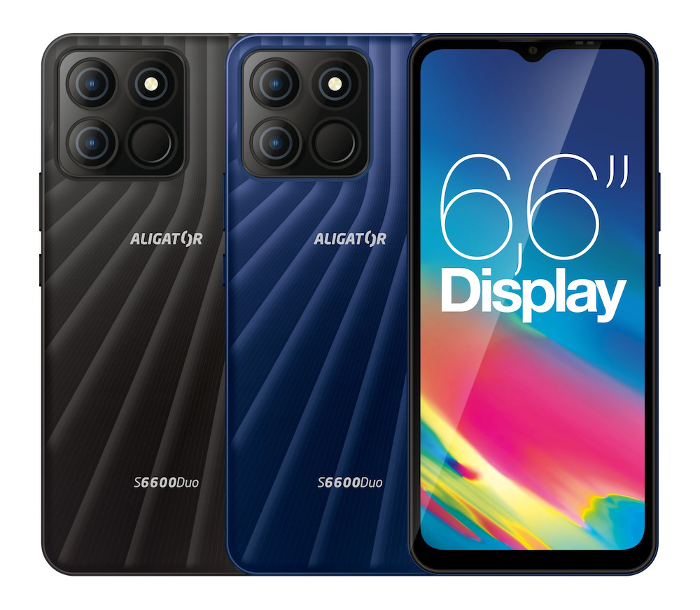 Mobilní telefon Aligator S6600 Senior Duo 4 GB / 64 GB černý