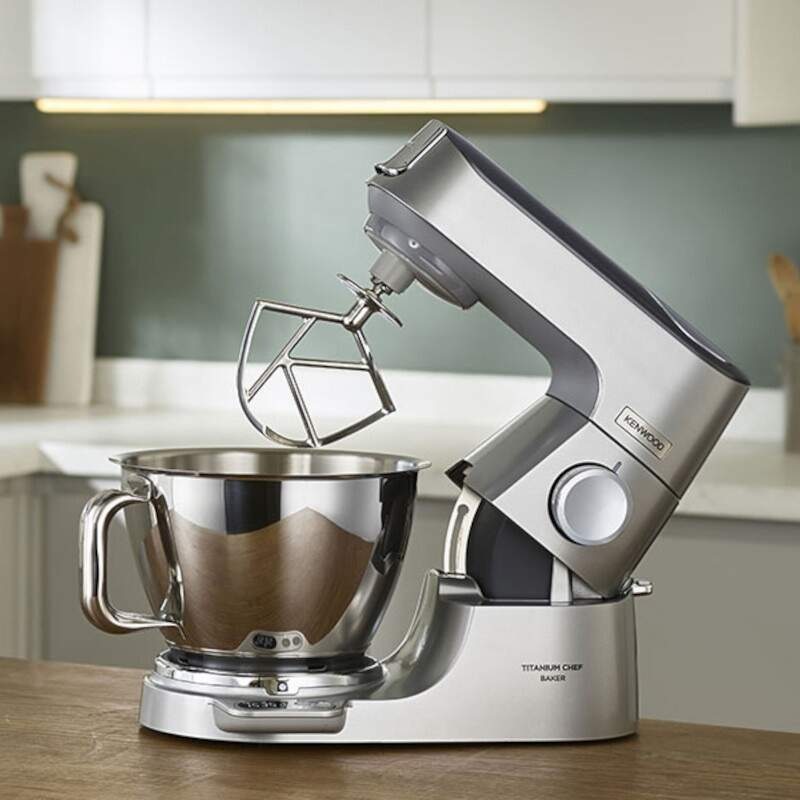 Kuchyňský robot KENWOOD Titanium Chef Baker KVL85.224SI stříbrný Kuchyňský robot KENWOOD Titanium Chef Baker KVL85.224SI stříbrný