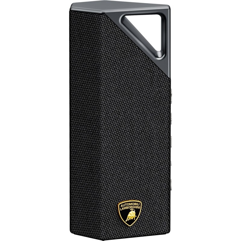 Přenosný reproduktor BUGANi Brief Lamborghini černý/stříbrný