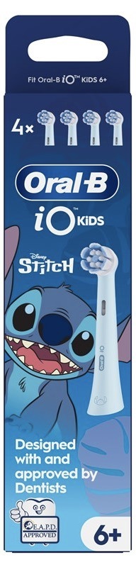 Náhradní hlavice Oral-B iO Kids Stitch (4 ks) modrá