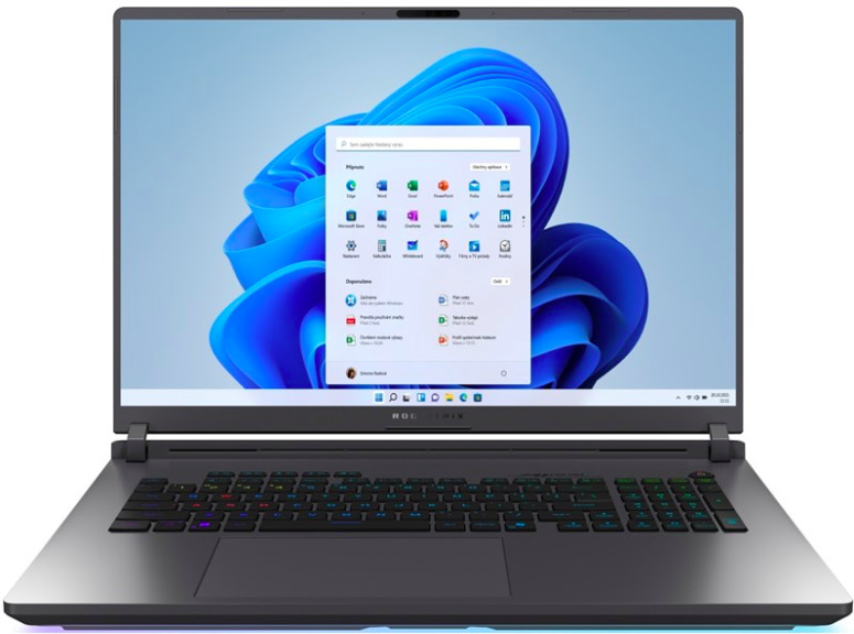 Herní notebook Asus ROG Strix G18 Intel Core Ultra 9 290HX Plus s 18" Mini LED displejem