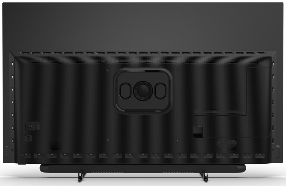 Zadní panel televize Philips.