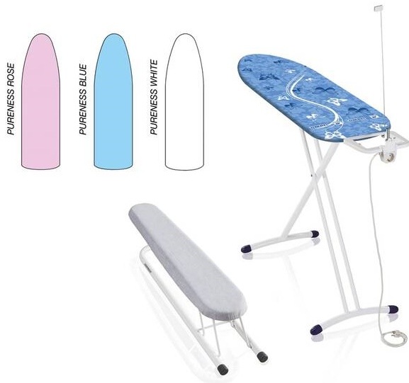 Žehlicí prkno Leifheit AirBoard Premium M Plus NF bílé/modré/růžové Žehlicí prkno Leifheit AirBoard Premium M Plus NF bílé/modré/růžové