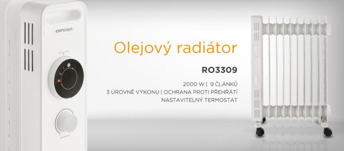 Concept RO3309, bílá
