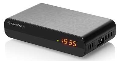 GoGEN DVB 133 T2 SENIOR, černá