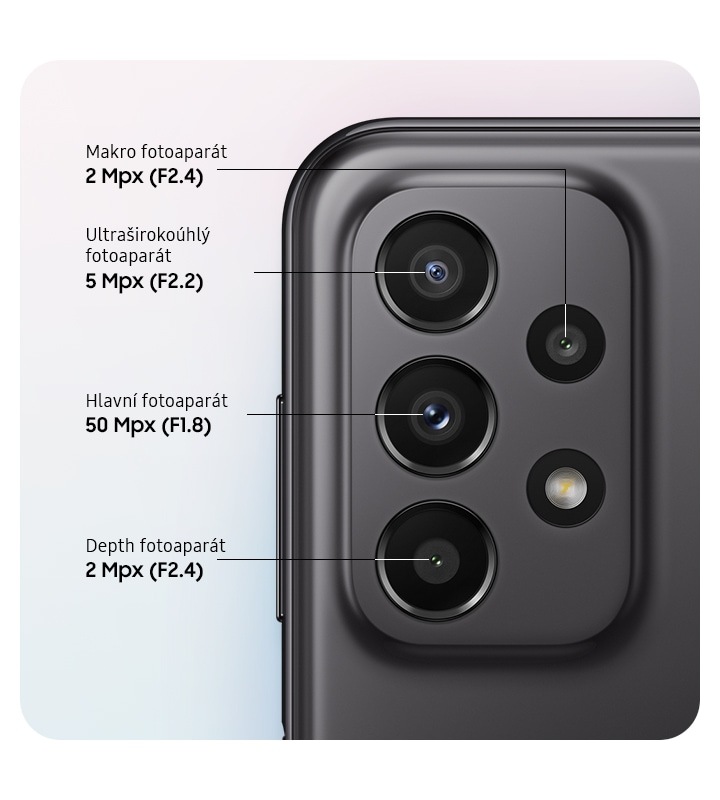 Mobilní telefon Samsung Galaxy A23 5G 4 GB / 64 GB modrý