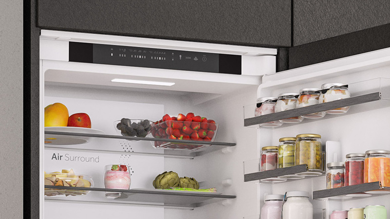 Chladnička s mrazničkou Haier HBW5519E bílá Chladnička s mrazničkou Haier HBW5519E bílá