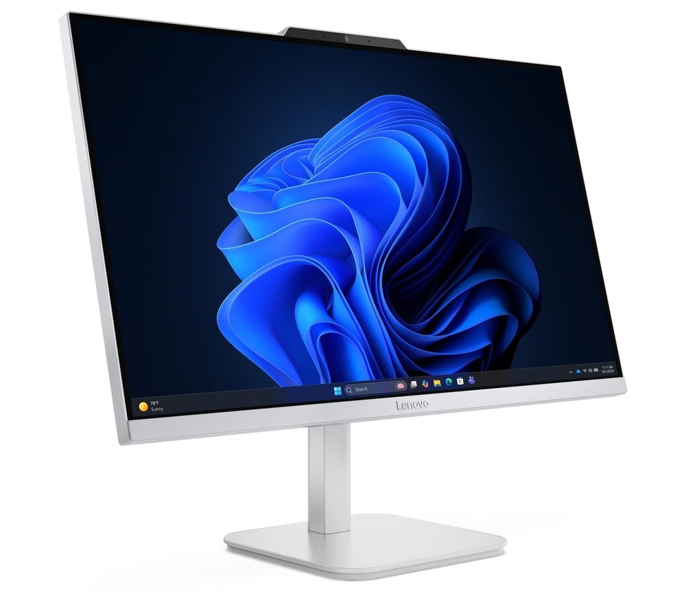All In One Lenovo A105 23,8" zepředu natočený doprava