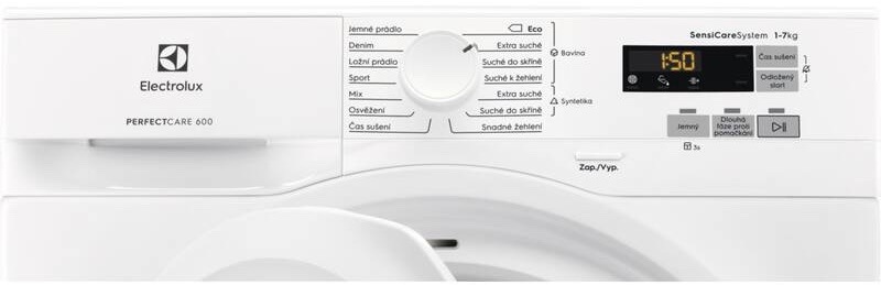 Sušička prádla Electrolux PerfectCare 600 EW6C527PC bílá Sušička prádla Electrolux PerfectCare 600 EW6C527PC bílá