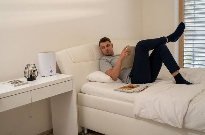 Zvlhčovač vzduchu TrueLife H5 Touch bílý Designový