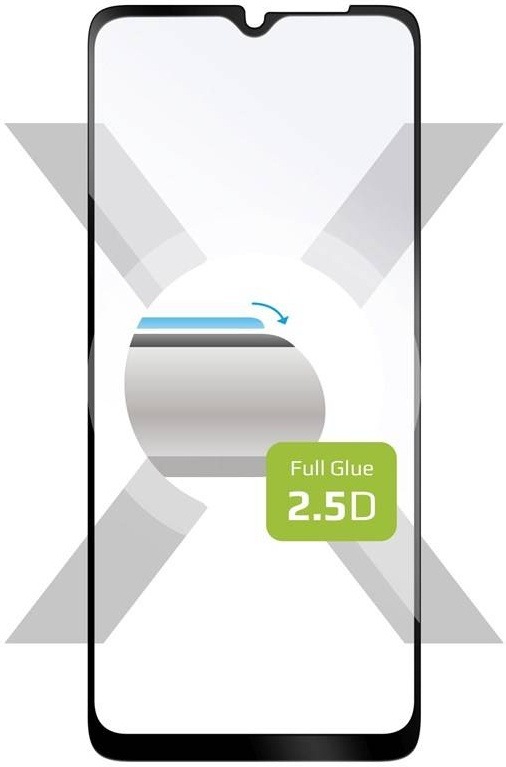 Tvrzené sklo FIXED Full-Cover na Samsung Galaxy A13/A13 5G černé