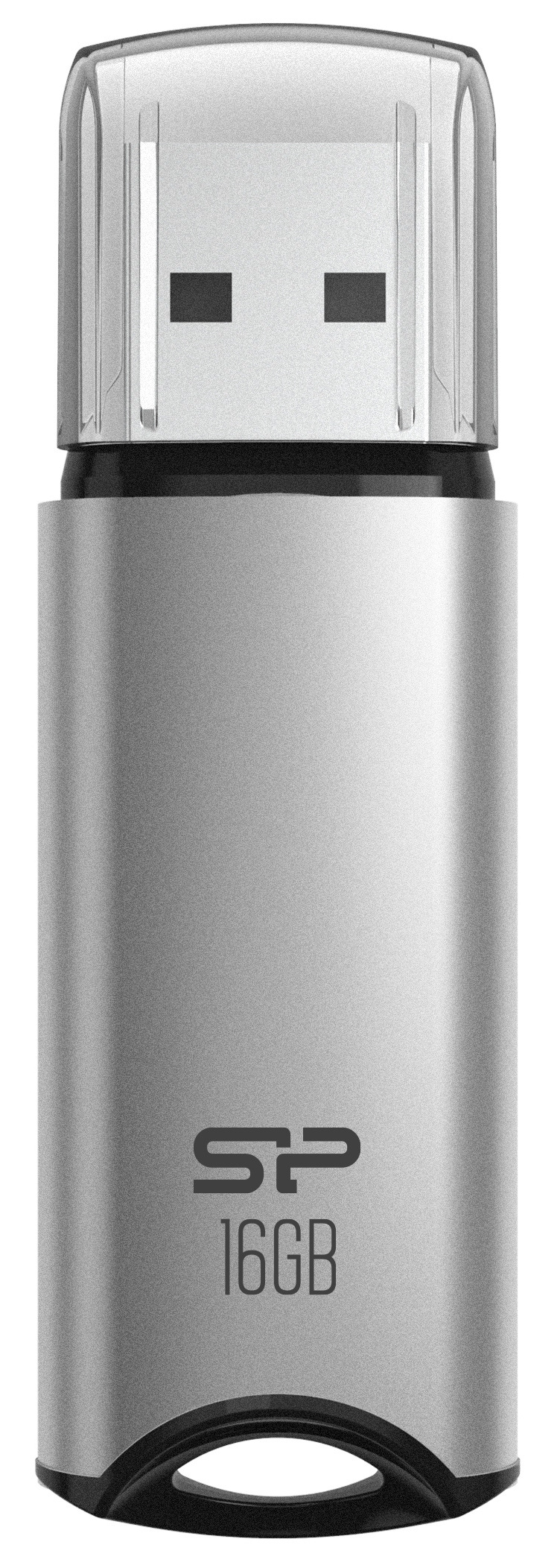 USB Flash Silicon Power Marvel M02 16 GB stříbrný