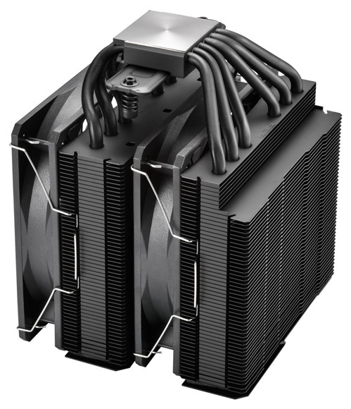 Chladič CPU FSP MP7-B Dual černý Chladič CPU FSP MP7-B Dual černý