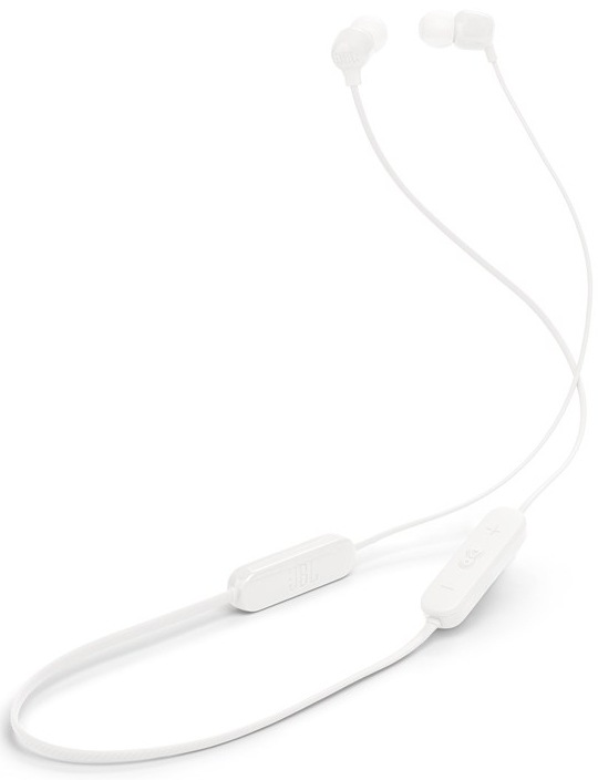 Bezdrátová sluchátka JBL Tune 135BT, bílá barva