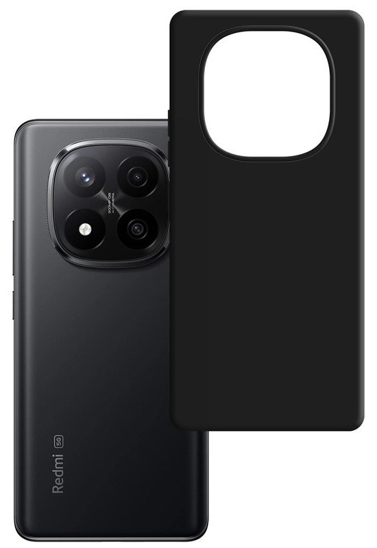 Kryt na mobil 3mk na Xiaomi Redmi Note 15 Pro+, černá barva