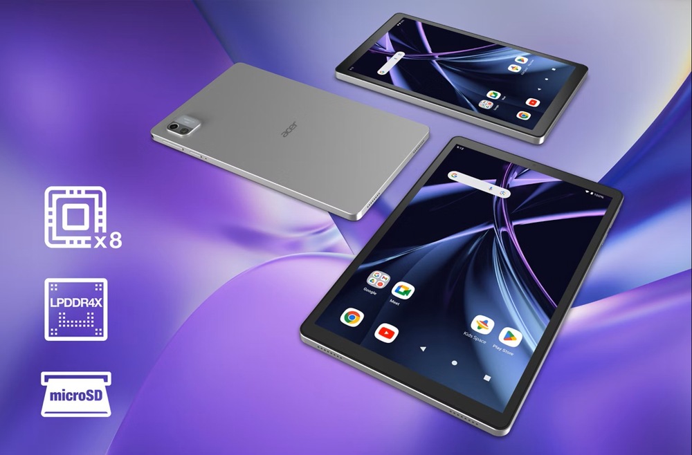 Tablet Acer Iconia Tab A10 usnadní práci díky velké 10,1" IPS obrazovce