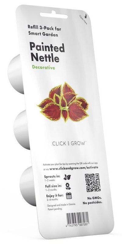 Semínka Click and Grow s rychlým cyklem pěstování, 3 ks sazenic