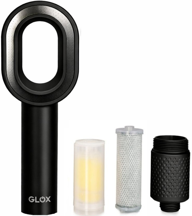 Filtrační sprchová hlavice GLOX SH002B černá Filtrační sprchová hlavice GLOX SH002B
