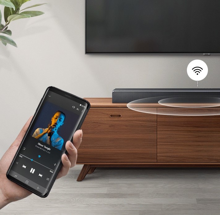Soundbar Samsung HWQ80R černý Soundbar Samsung HWQ80R černý