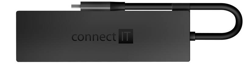 USB Hub Connect IT USB-C/3x USB 3.2, HDMI, USB-C PD 100W šedý USB Hub Connect IT USB-C/3x USB 3.2, HDMI, USB-C PD 100W šedý