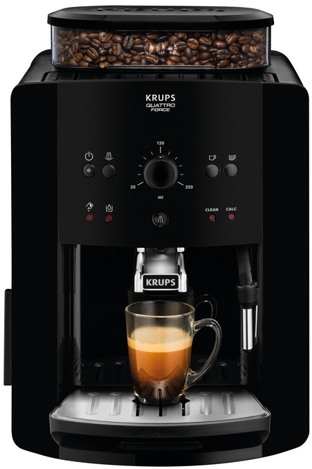 Automatický kávovar Krups Arabica EA811010 černý