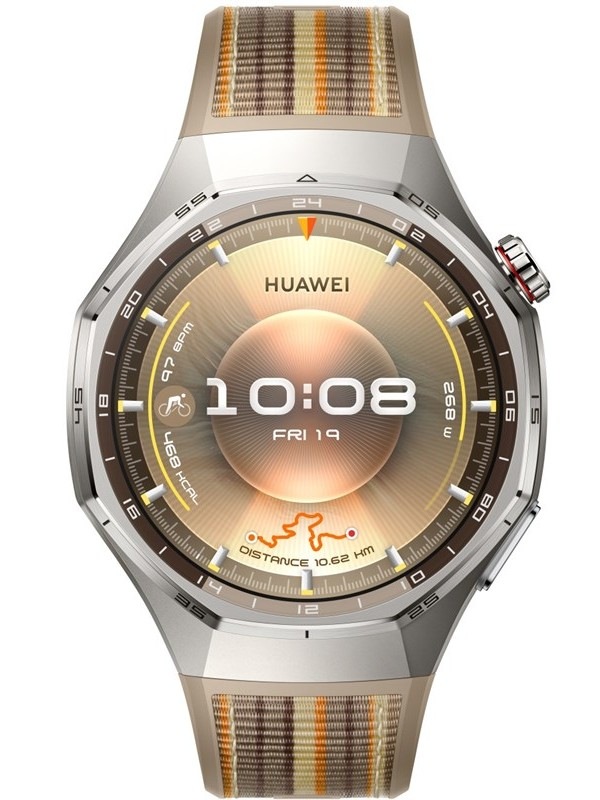 Chytré hodinky Huawei Watch GT 6 Pro 46 mm NFC hnědé