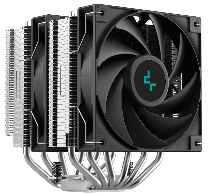 Výkonný chladič CPU DeepCool AG620, černá barva