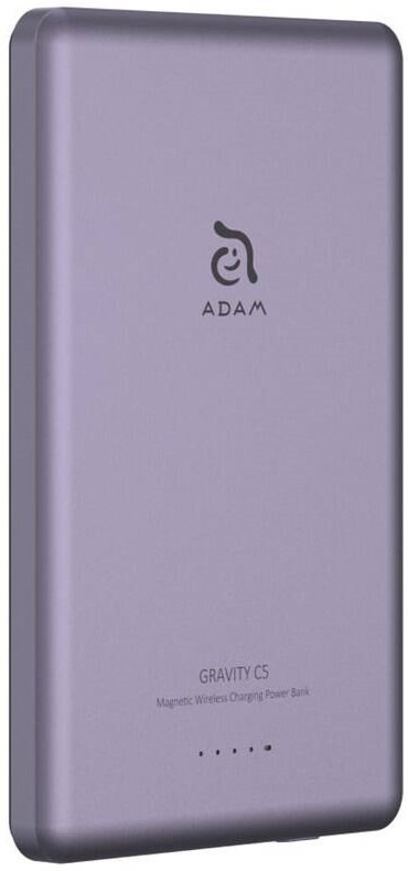 Powerbanka ADAM Elements GRAVITY C5 5000 mAh fialová