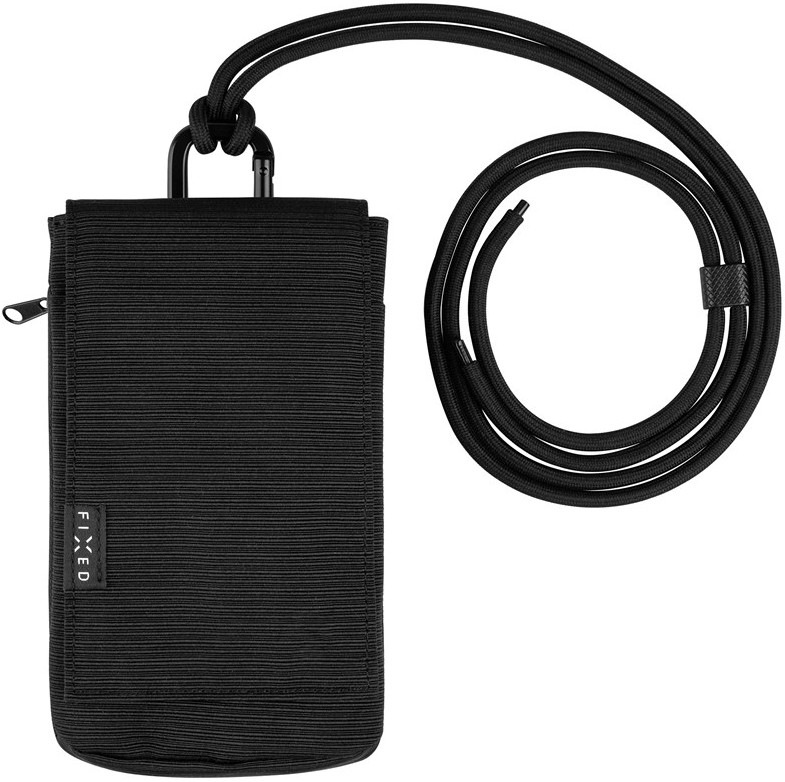 Taštička přes rameno FIXED Camino Case v černém designu