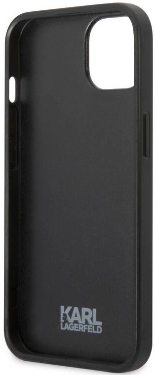 Kryt na mobil Karl Lagerfeld Monogram Ikonik na Apple iPhone 13 červený
