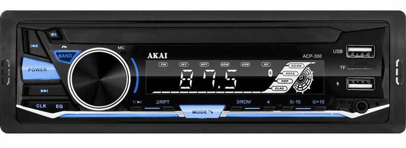 Autorádio AKAI ACP-300 černé