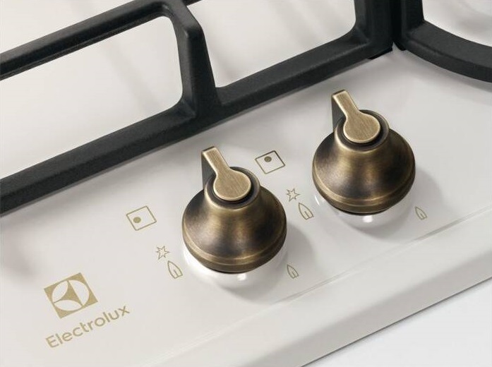 Plynová varná deska Electrolux EGH6343RON krémová ELEEGH6343RON