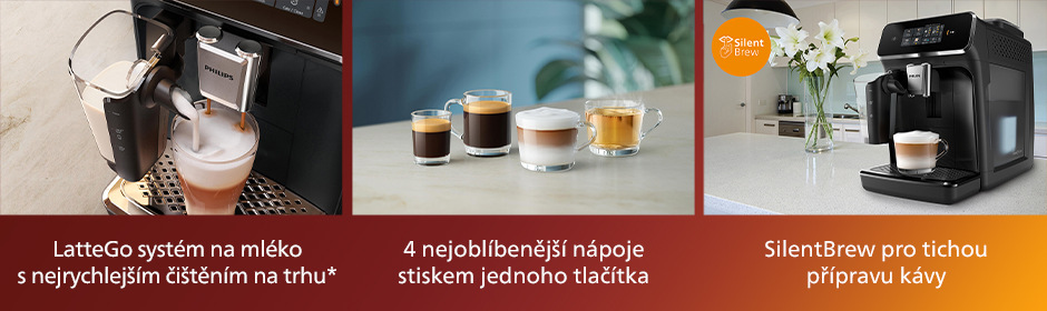 Automatický kávovar Philips Series 2300 LatteGo EP2330/10