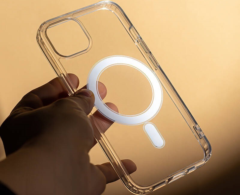 Kryt na mobil CPA Mag Anti Shock na Apple iPhone 15 Plus průhledný CPA Mag Anti Shock