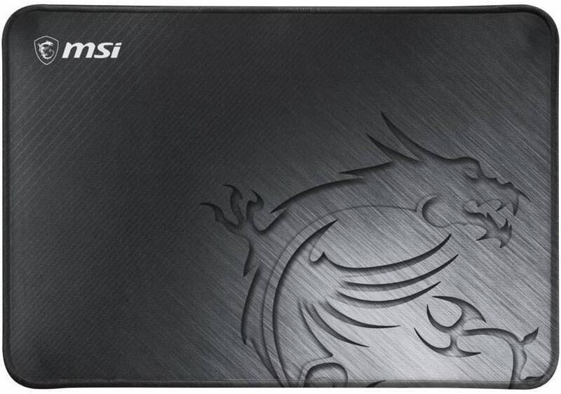 Podložka pod myš MSI Agility GD21, 32 × 22 cm černá/šedá