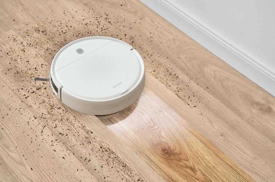 Robotický vysavač Sencor SRV 1550WH bílý Robotický vysavač Sencor SRV 1550WH bílý