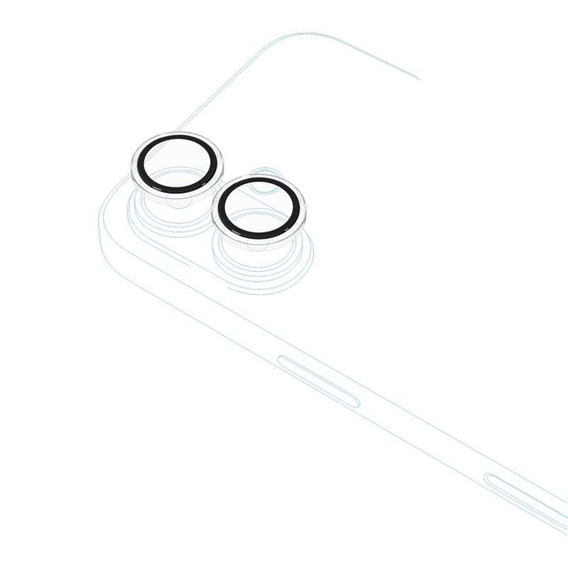 Ochranné sklo čočky fotoaparátu Epico Glass Lens Protectors s aplikátorem na Apple iPhone 17