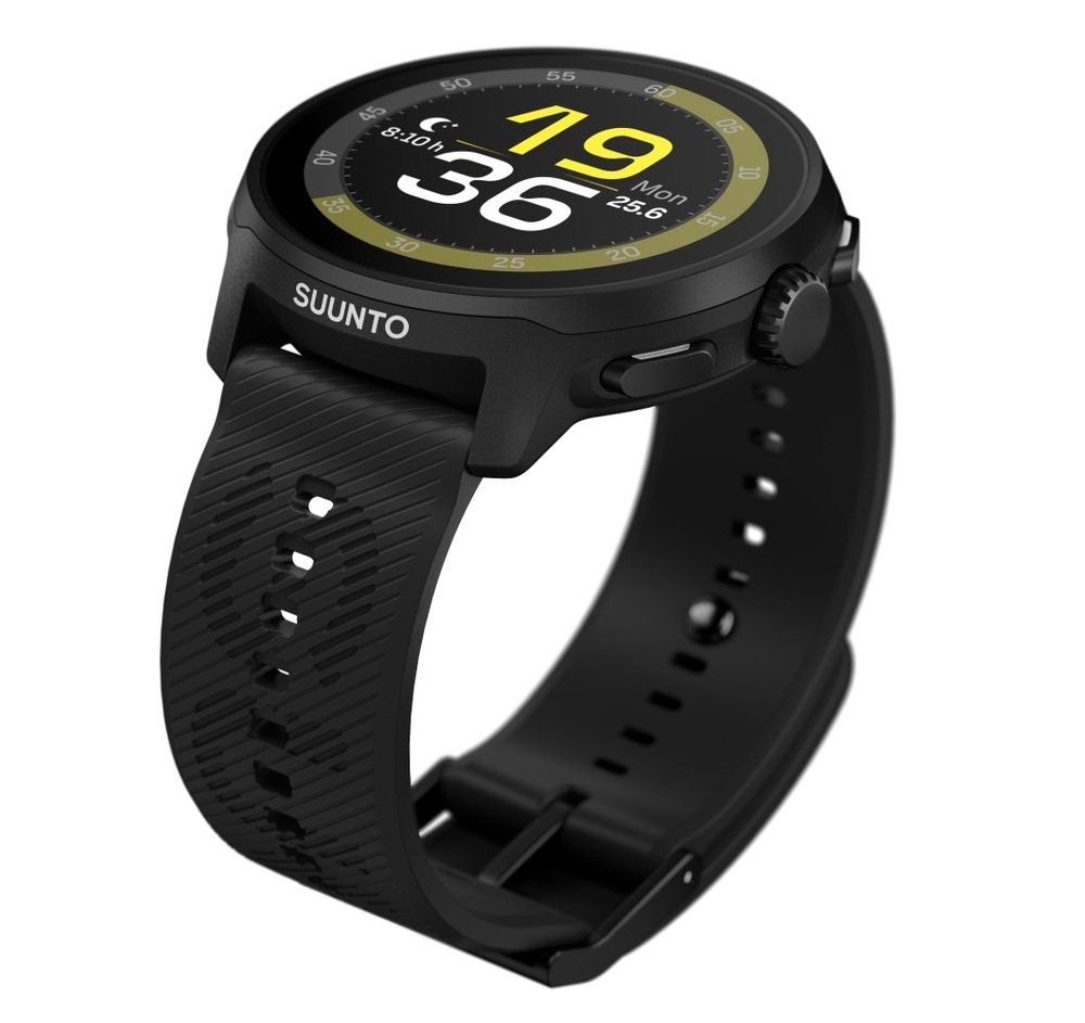 Chytré hodinky Suunto Run se silikonovým páskem černé Chytré hodinky Suunto Run se silikonovým páskem černé