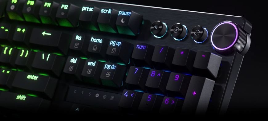 Klávesnice Razer Huntsman V3 Pro 8KHz, US Layout černá