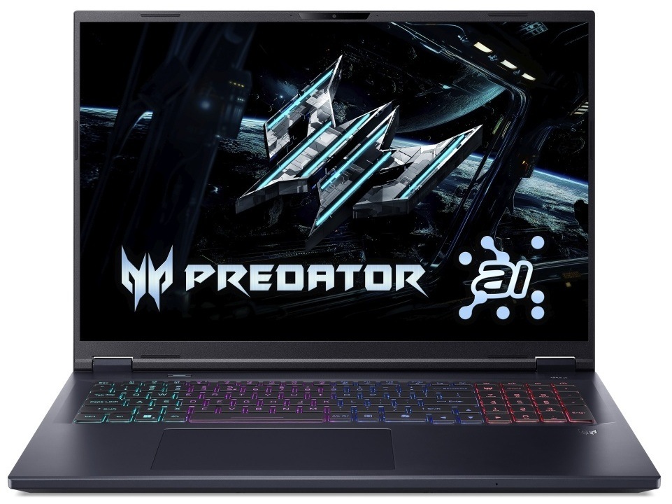 Ntb Acer Predator Helios Neo 18 AI (PHN18-72-94LX) INTEL Core U9--275HX, 18", RAM 32GB, SSD 1024 GB , NVIDIA® GeForce RTX™ 5070 Ti- 12GB, be