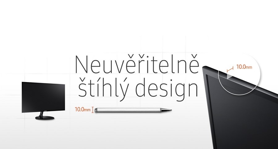 Monitor Samsung S24F350FHUXEN černý Monitor Samsung S24F350FHUXEN černý