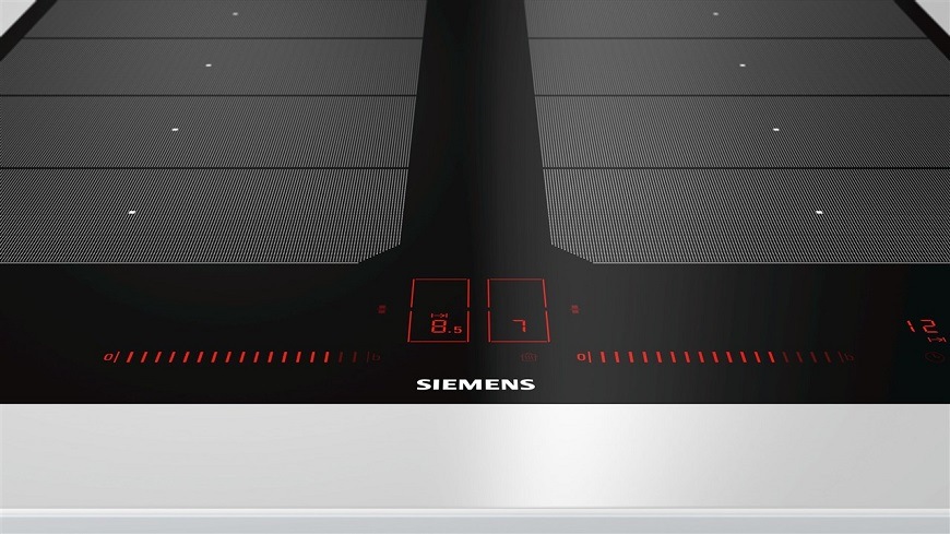 Indukční varná deska Siemens iQ700 EX601LXC1E fryingSensor Plus černá SIEEX601LXC1E_ovladani