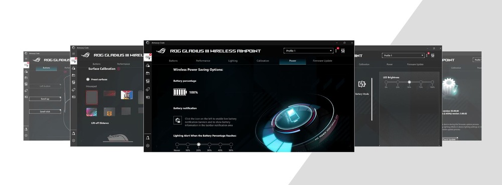 Asus ROG Gladius III Wireless Aimpoint