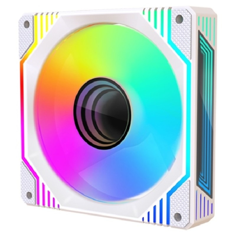 Ventilátor 1stCOOL AURA EVO Mirror ARGB PWM bílý