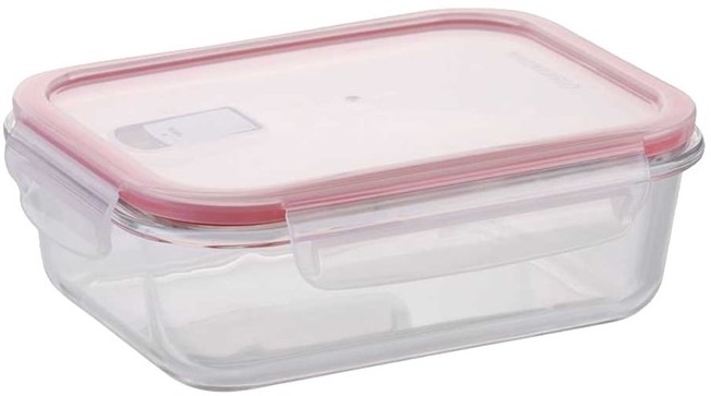 Dóza na potraviny Tescoma FRESHBOX GLASS 1,0 l sklo/plast