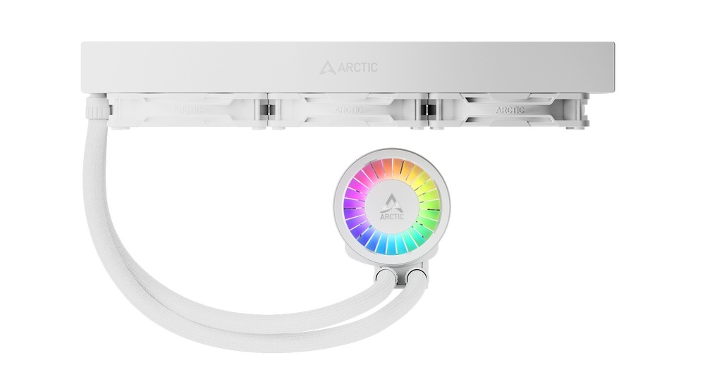 Vodní chladič Arctic Cooling Liquid Freezer III Pro 360 ARGB  White bílý