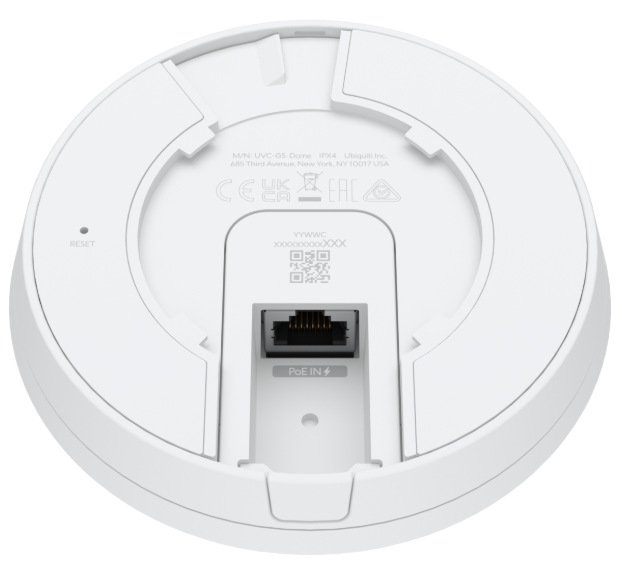 IP kamera Ubiquiti UniFi Protect G5 Dome, 2K, 3ks - bílá