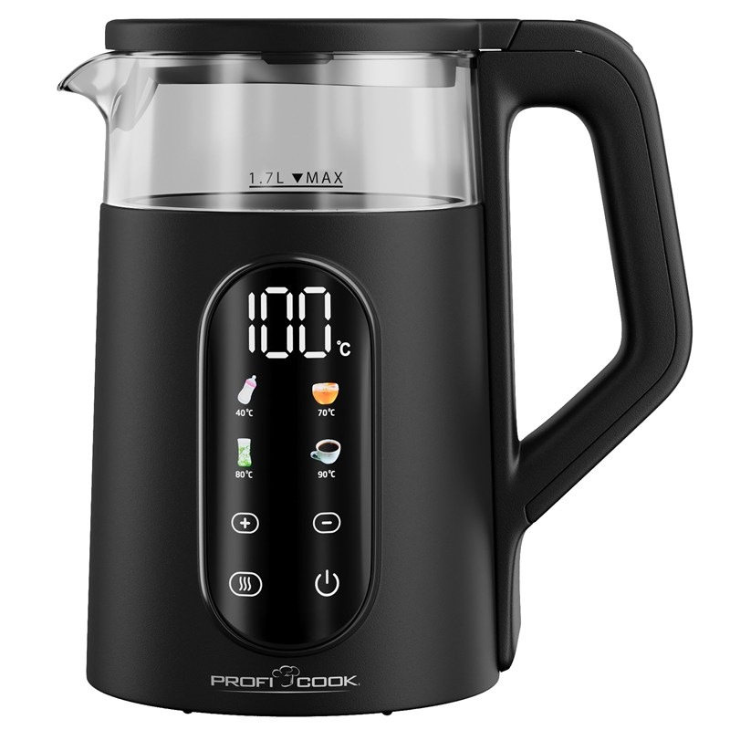 Rychlovarná konvice Profi Cook WK 1328 černá